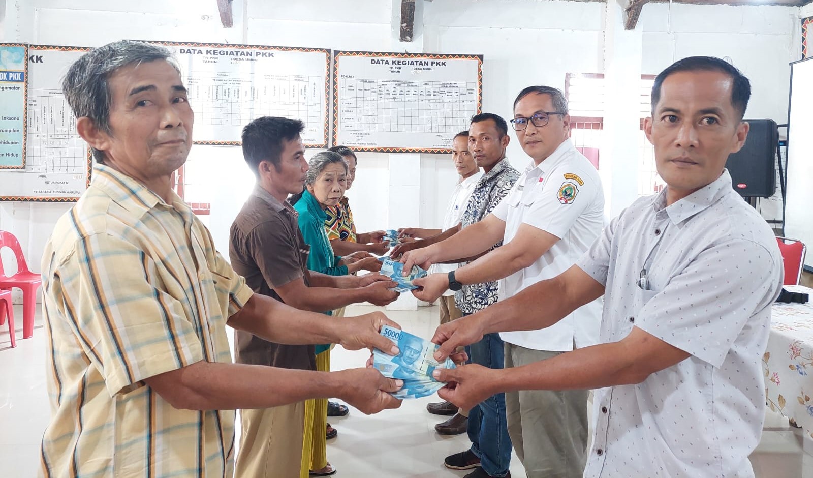 PENCAIRAN BLT EKSTRIM DD (DANA DESA) BULAN JULI AGUSTUS SEPTEMBER TAHUN ANGGARAN 2024